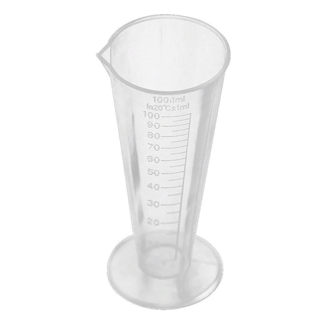 Cilindru gradat din plastic, 100 ml
