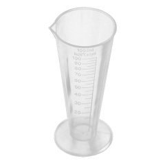 Cilindru gradat din plastic, 100 ml